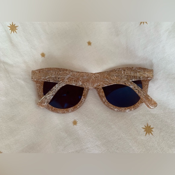 KREWE - Julia Cat-Eyed Sunglasses - Pink Marbled - Picture 10 of 11